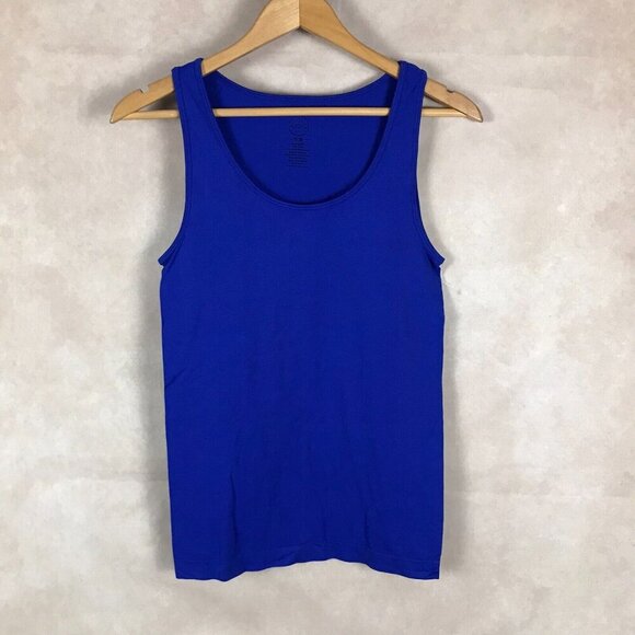 INC Blue Seamless Tank Top NEW SMALL/MEDIUM - Picture 1 of 5